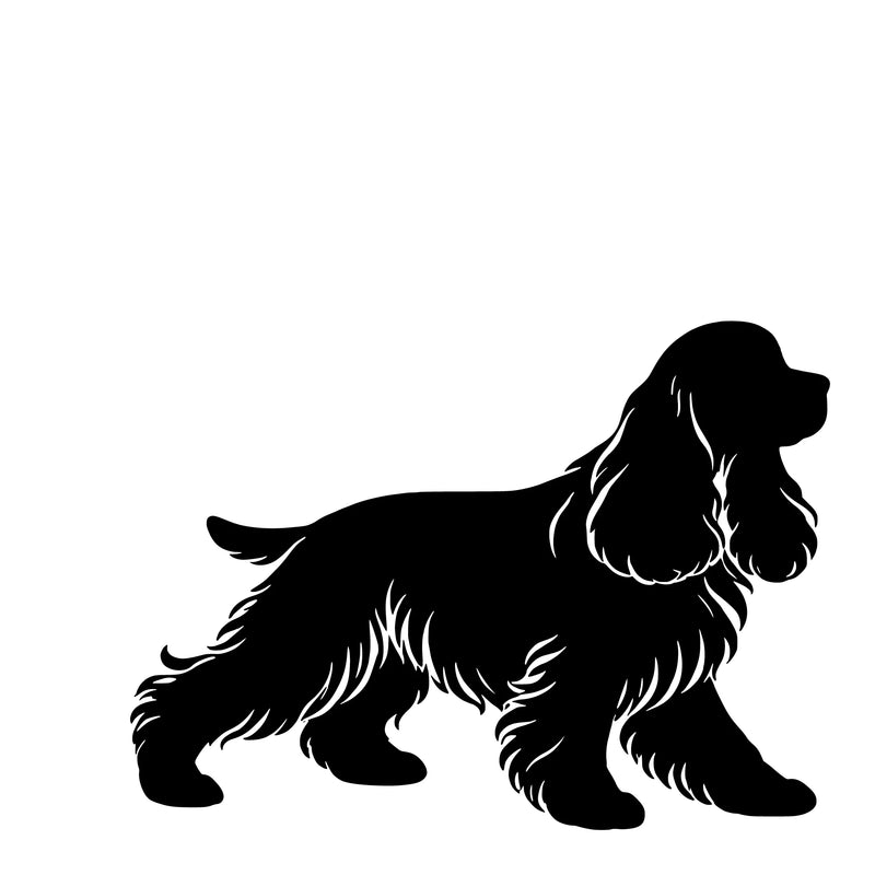 Amerikansk Cocker Spaniel – Enkelmotiv Dekal