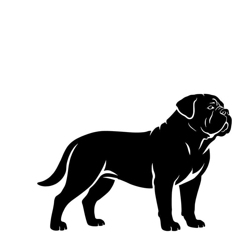 Dogue de Bordeaux – Enkelmotiv Dekal