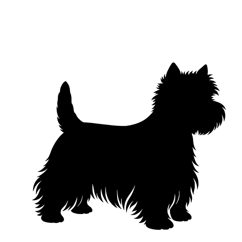 West Highland Terrier (Westie) – Enkelmotiv Dekal