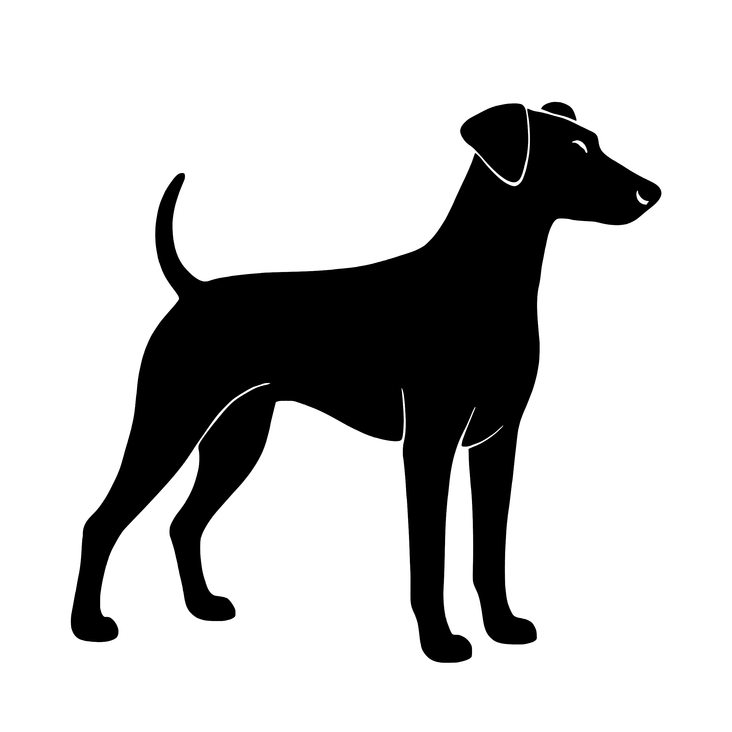 Tysk Pinscher – Enkelmotiv Dekal