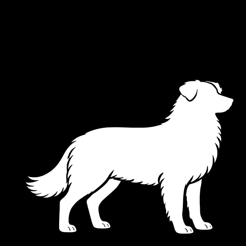 Australian Shepherd – Enkelmotiv Dekal