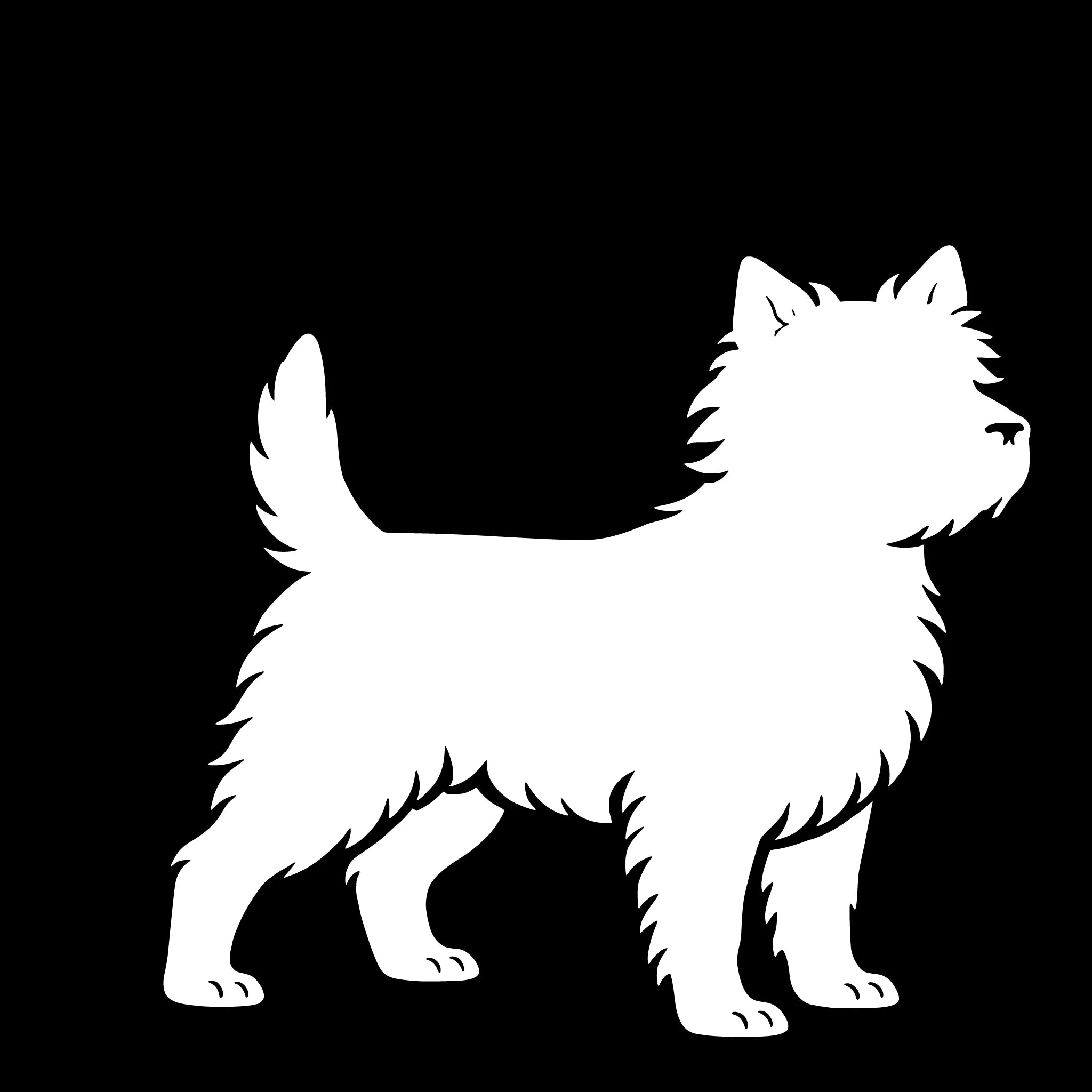Cairn terrier – Enkelmotiv Dekal