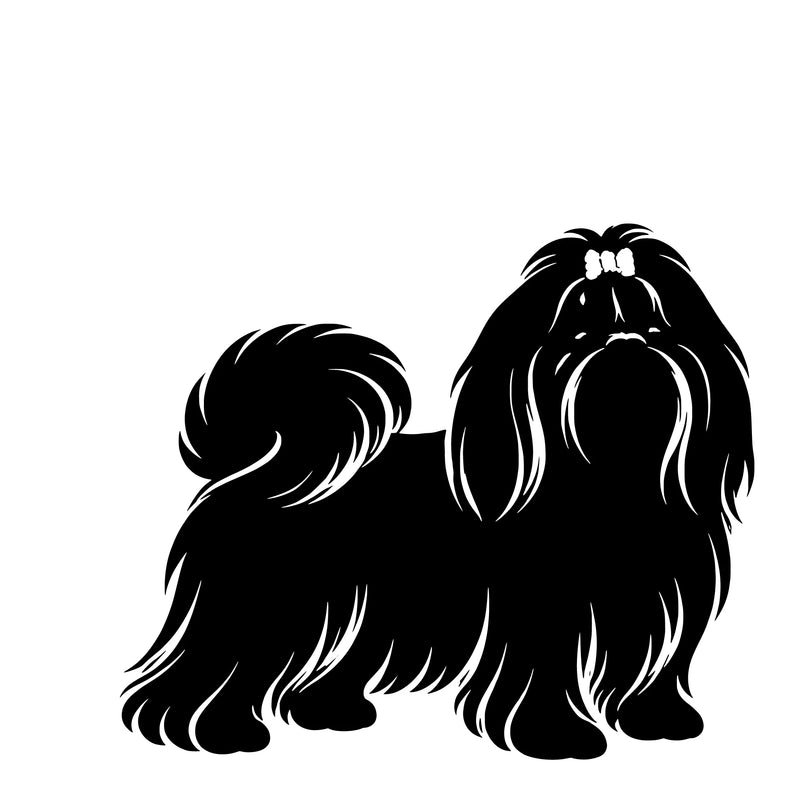 Shih Tzu – Enkelmotiv Dekal