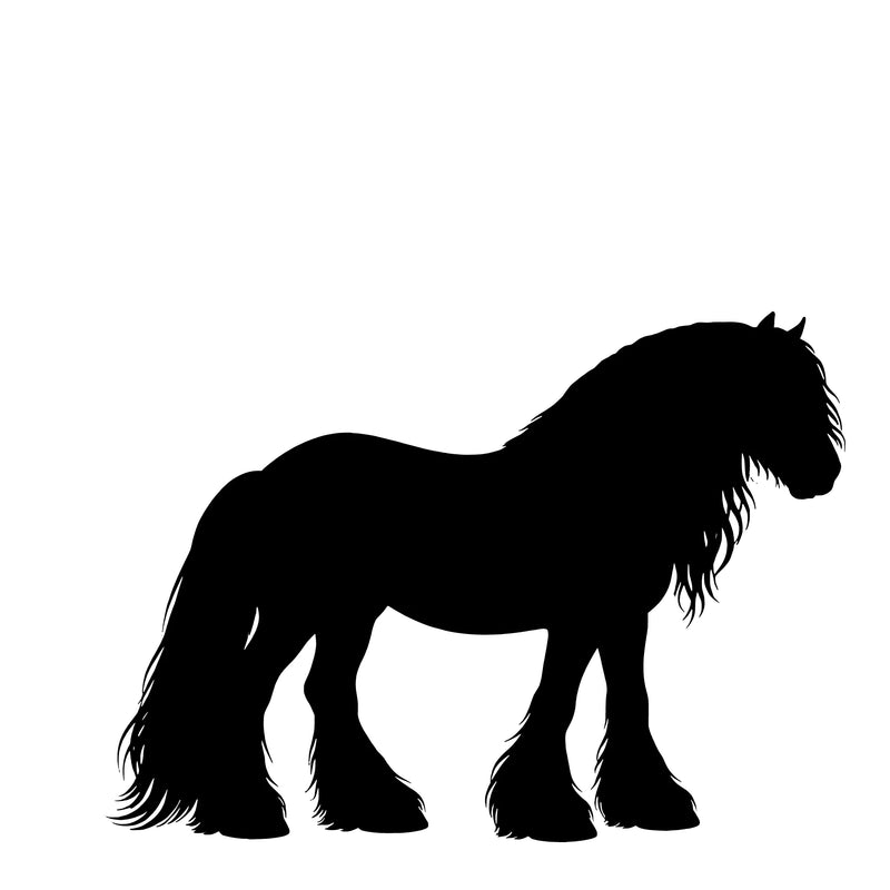 Tinker / Irish Cob – Enkelmotiv Dekal
